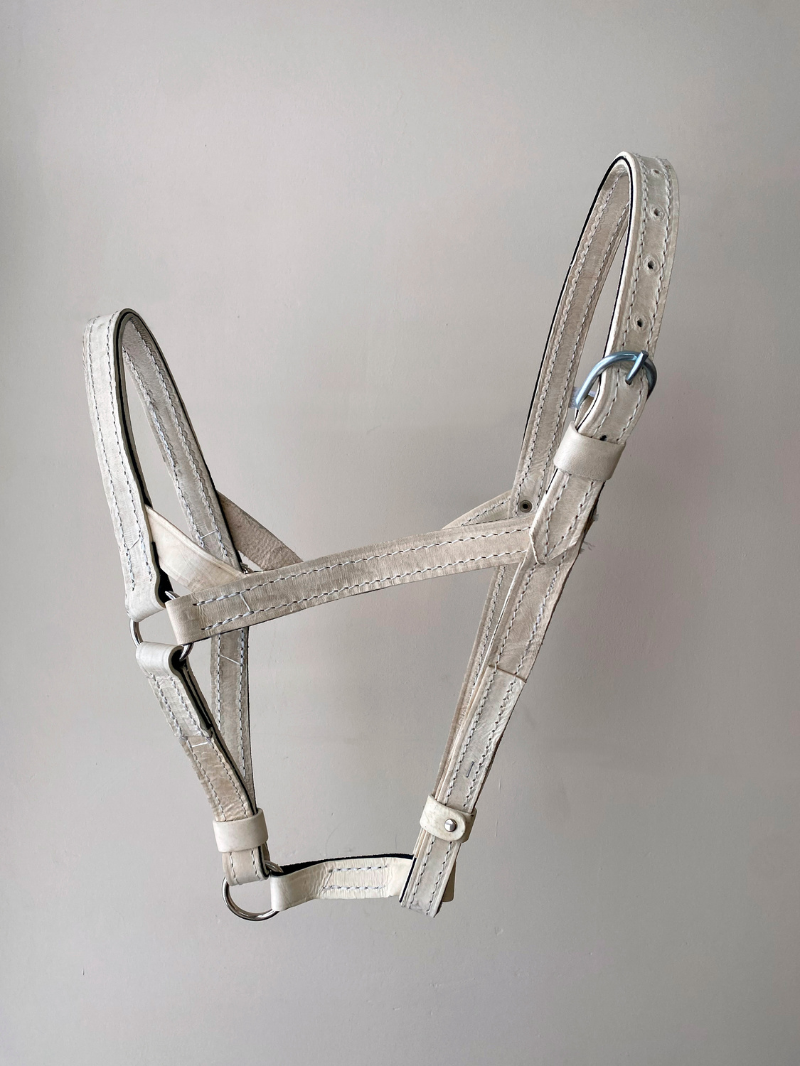 Недоуздок сыромятный двойной усиленный 25мм